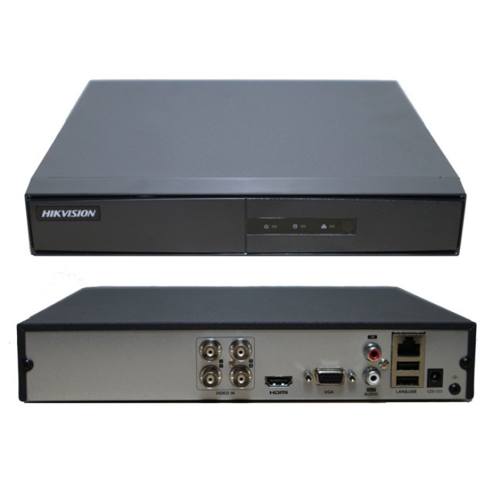 Đầu ghi Hikvision Ds-7204hghi-f1(s) vỏ kim loại bền bỉ